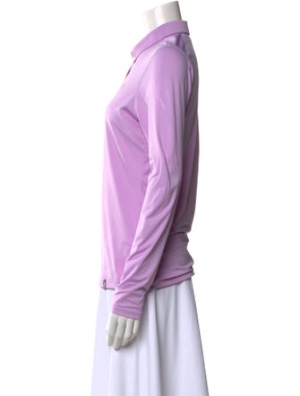 Kjus Mock Neck Long Sleeve Polo