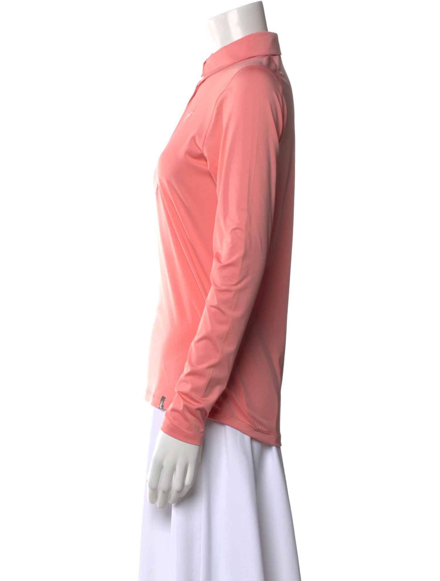 Kjus Mock Neck Long Sleeve Polo