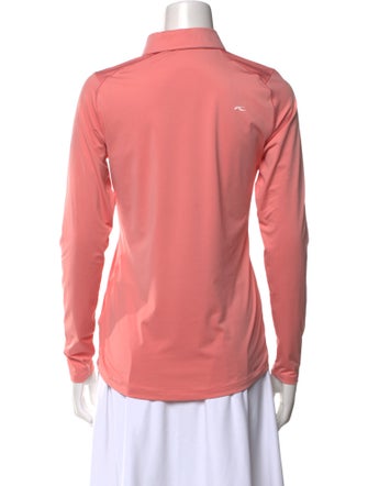 Kjus Mock Neck Long Sleeve Polo