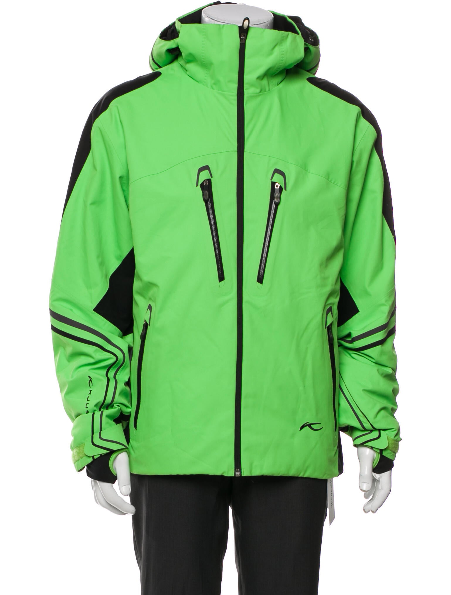 Kjus Colorblock Pattern Windbreaker