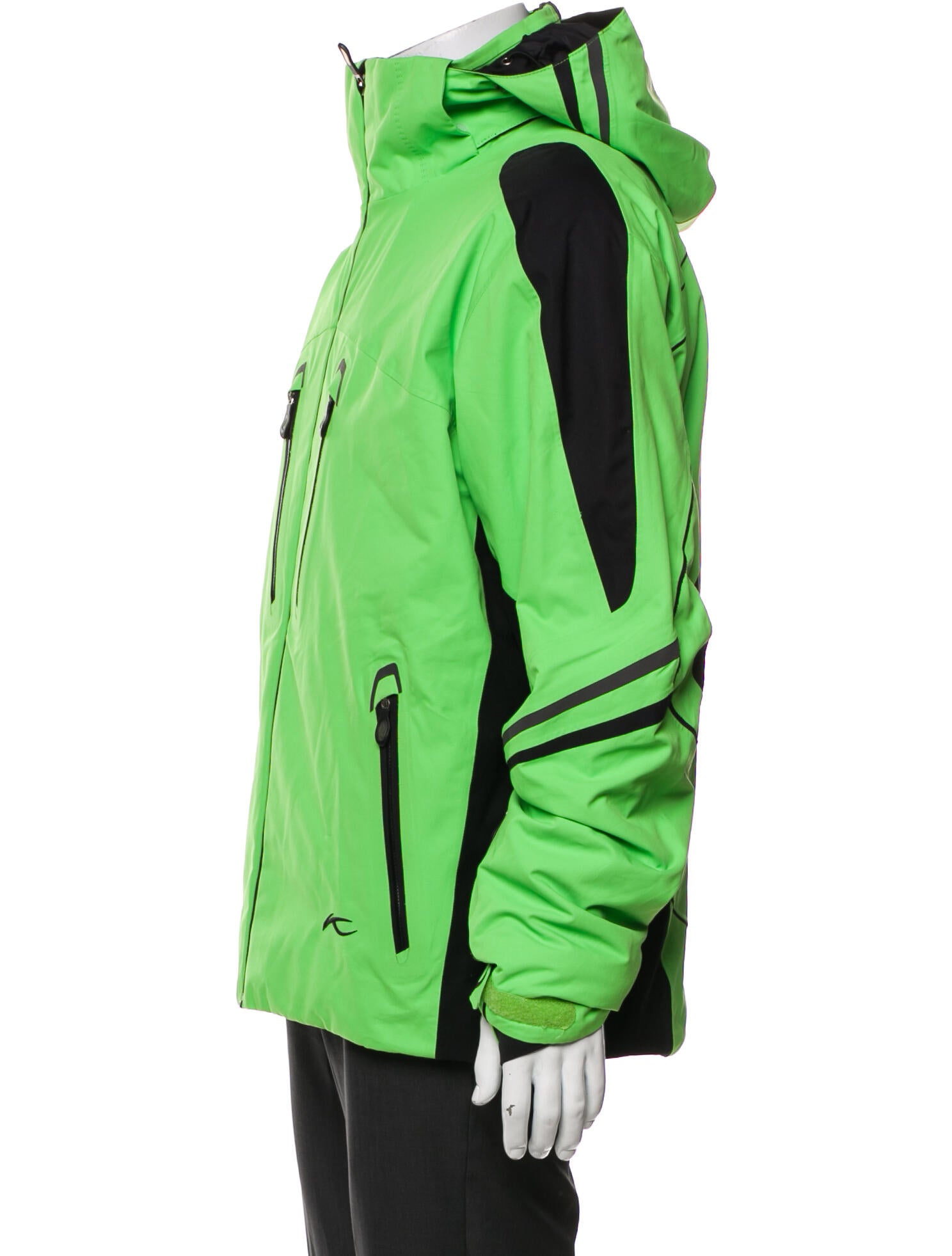 Kjus Colorblock Pattern Windbreaker