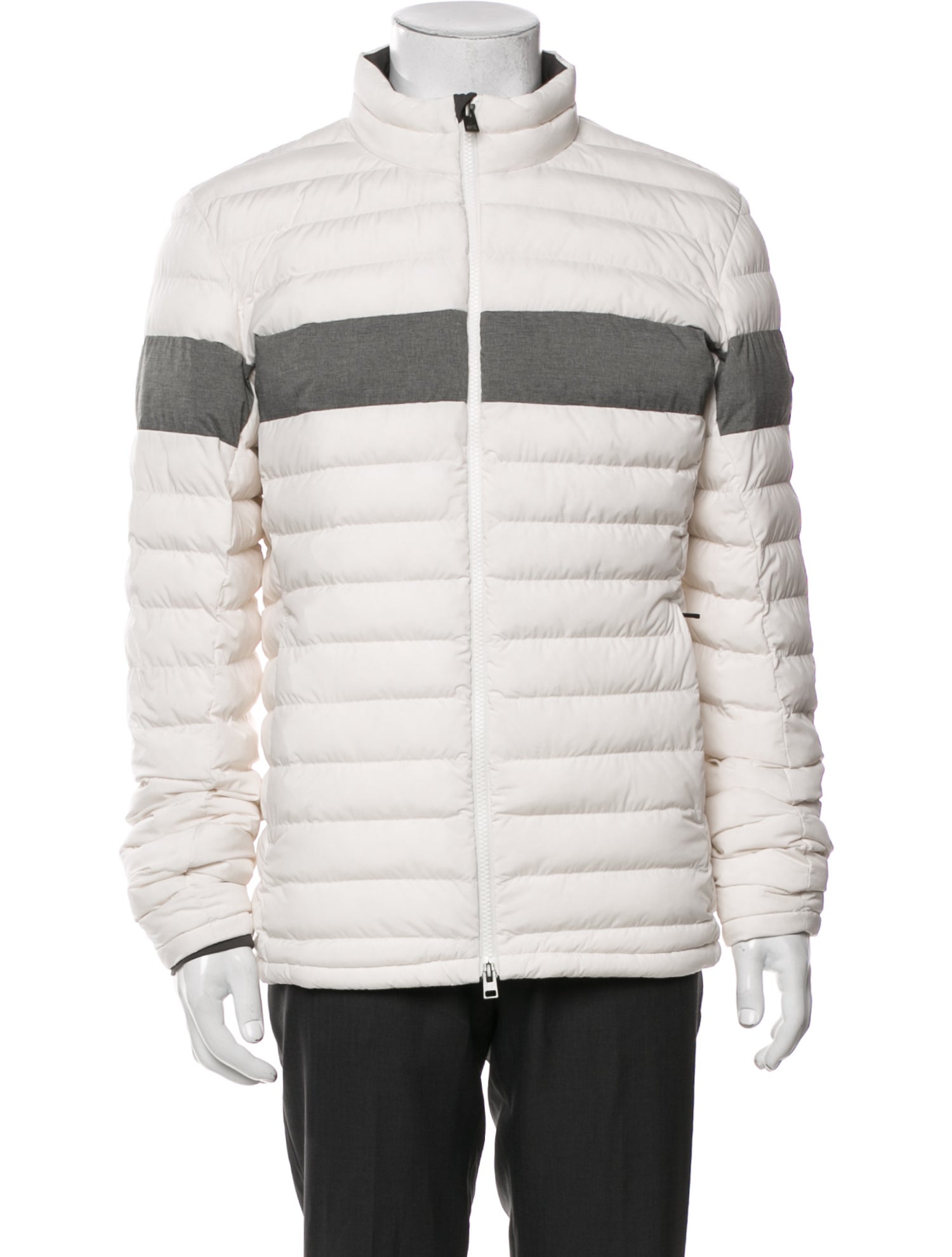 Kjus Colorblock Pattern Puffer Coat