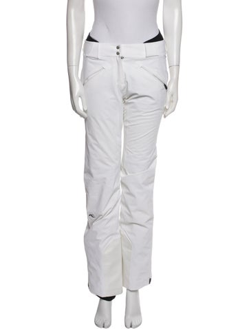 Pre-owned Kjus Wide Leg Pants In White