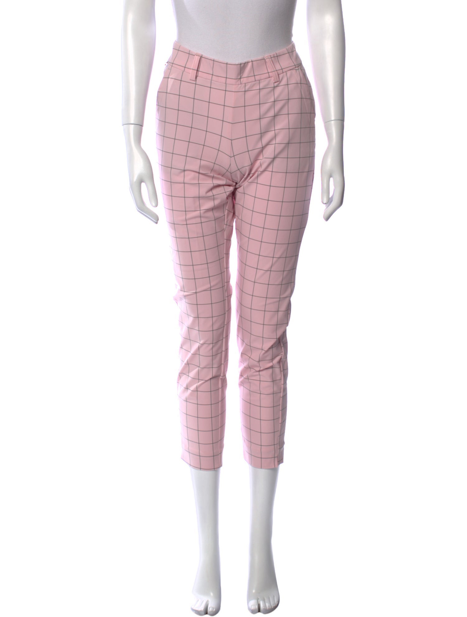 Kjus Plaid Print Skinny Leg Pants