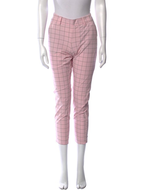 Kjus Plaid Print Skinny Leg Pants