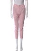 Kjus Plaid Print Skinny Leg Pants