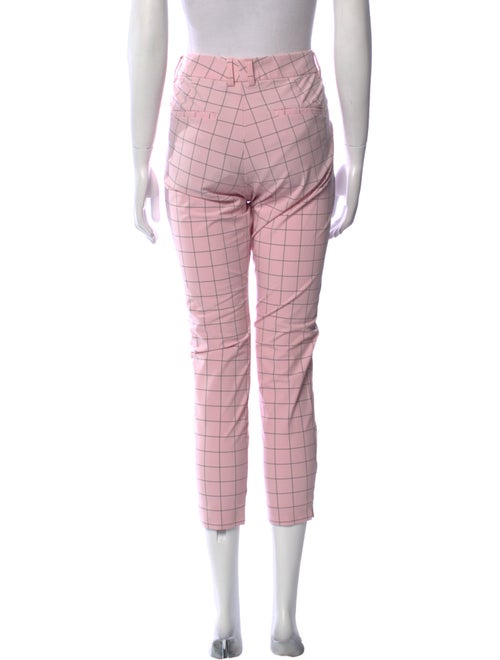Kjus Plaid Print Skinny Leg Pants