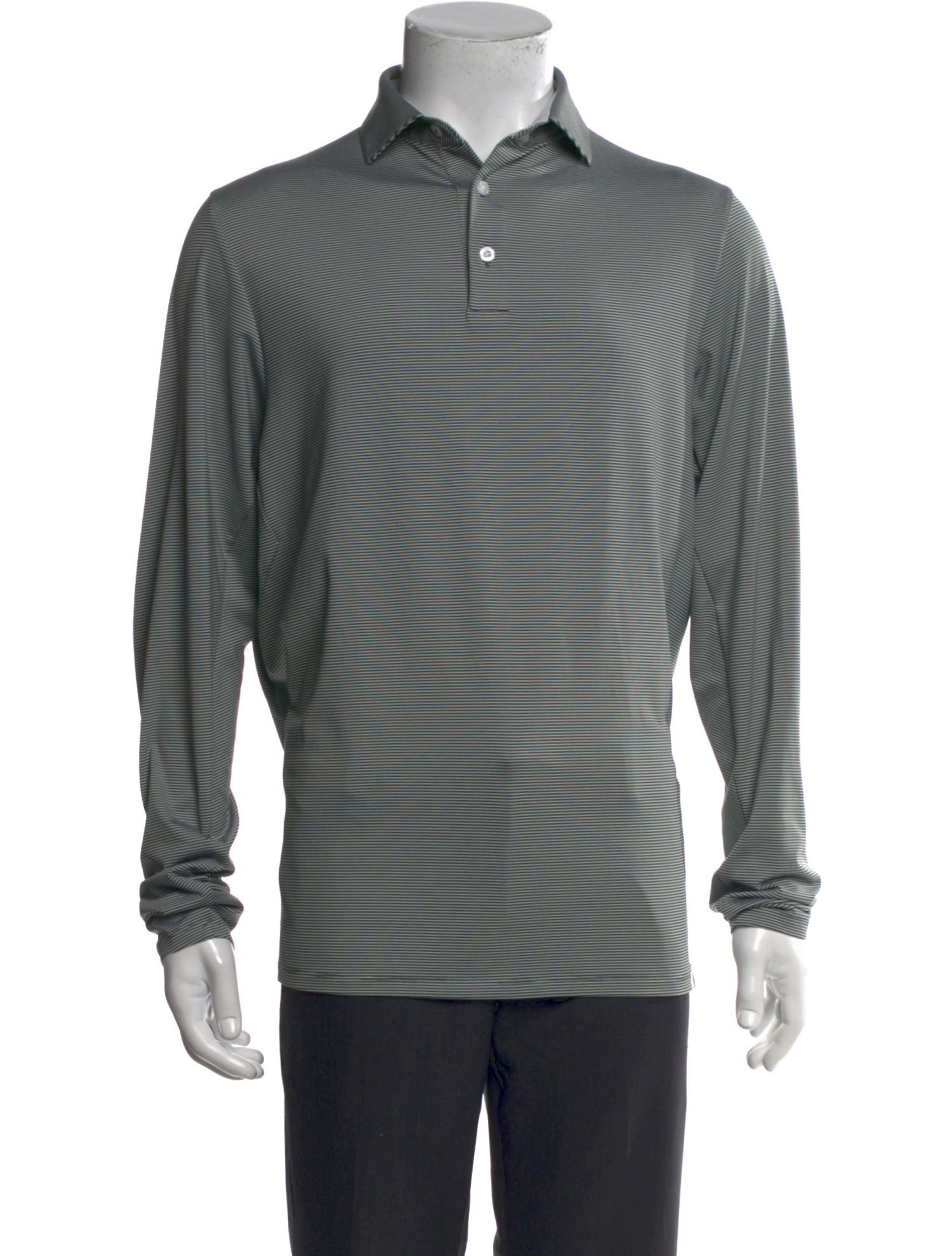 Kjus Striped Collar Polo Shirt