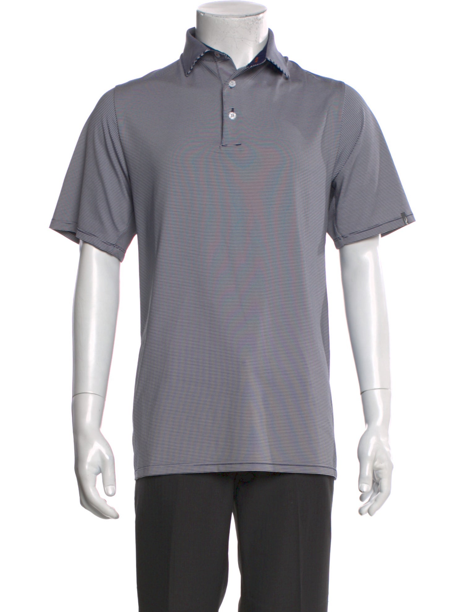 Kjus Striped Collar Polo Shirt