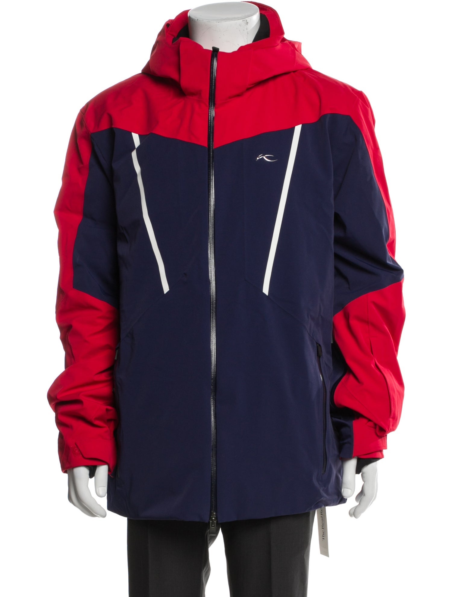 Kjus Colorblock Pattern Windbreaker