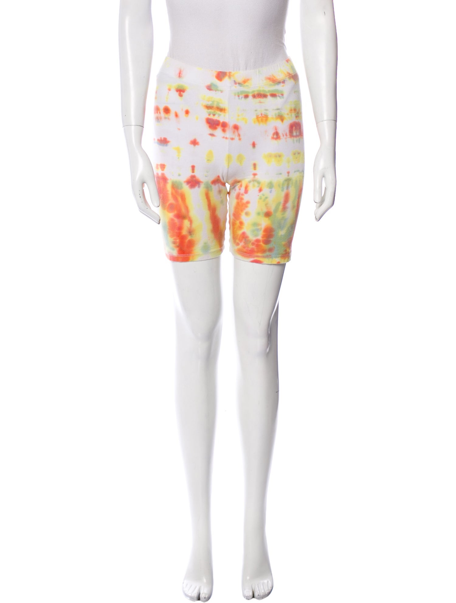 KKCo Tie-Dye Print Mini Shorts