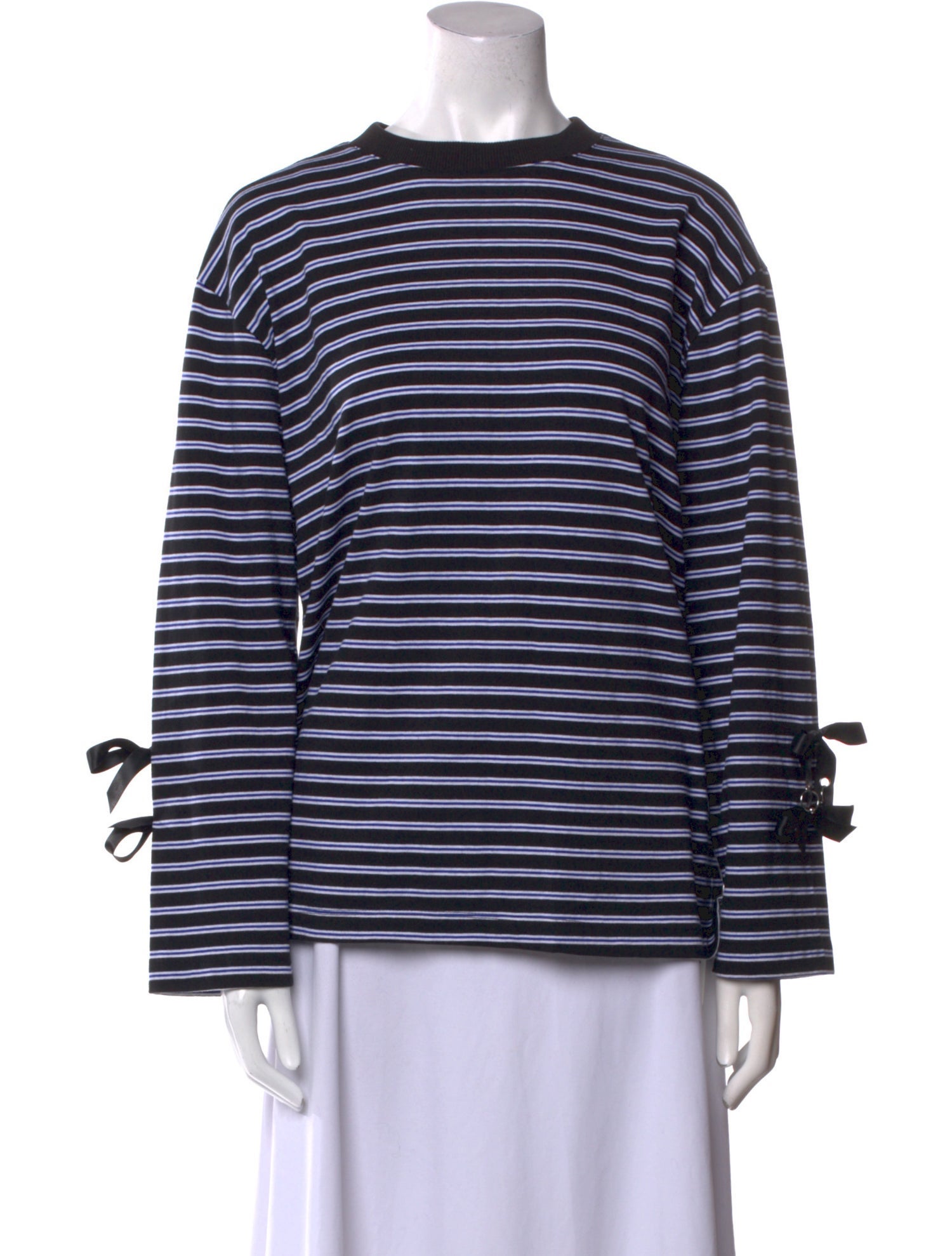 KKCo Striped Crew Neck Sweatshirt