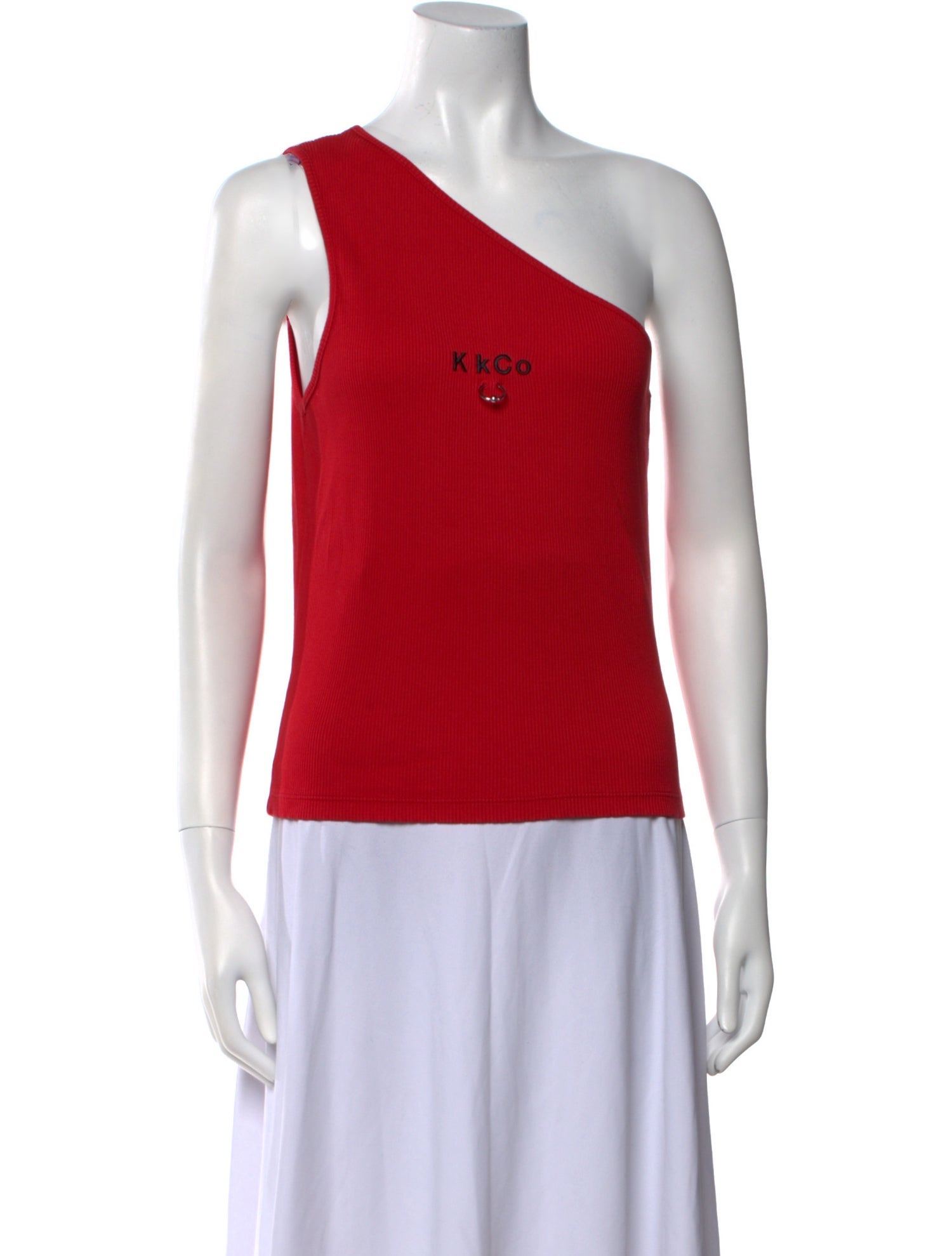KKCo One-Shoulder Sleeveless Top