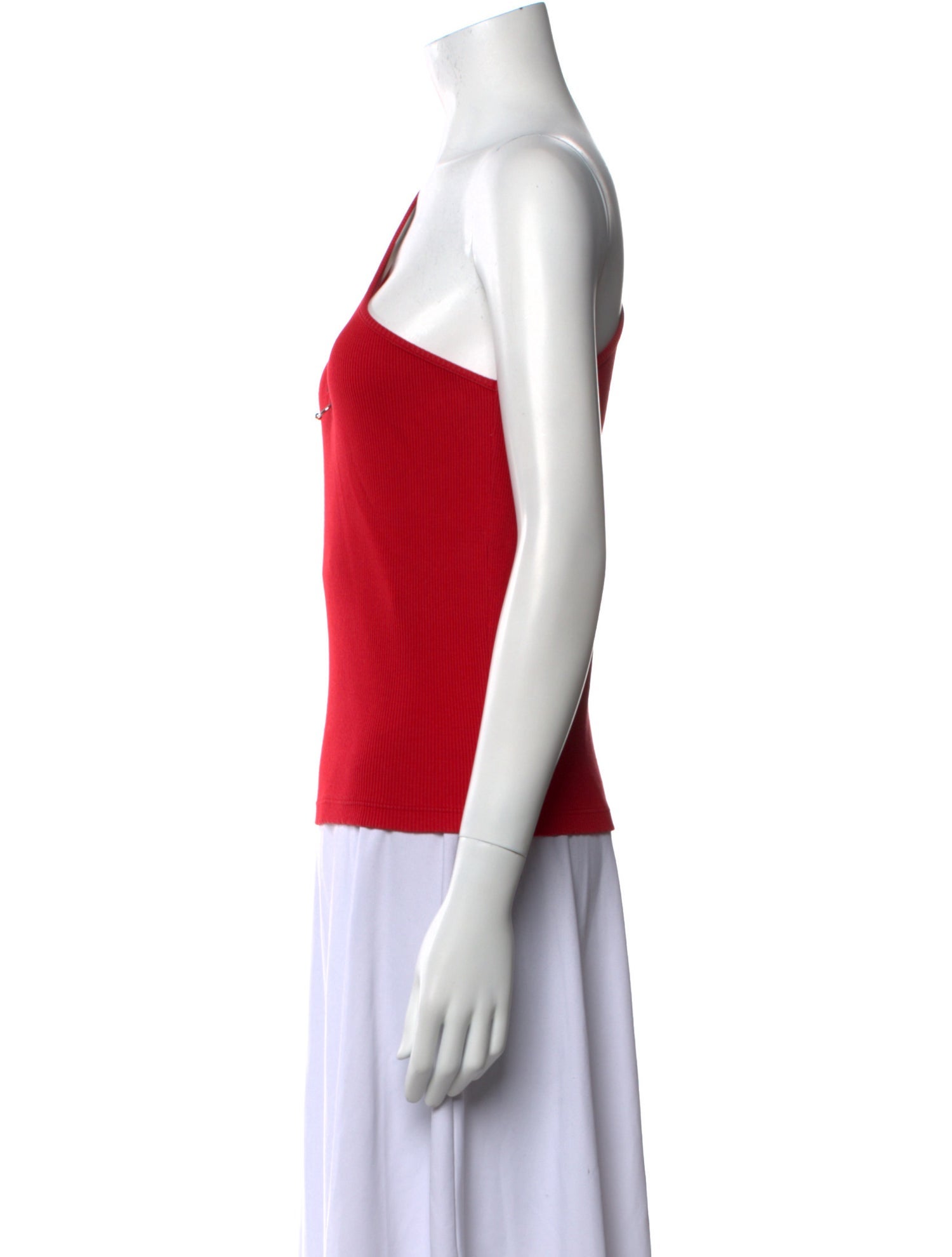 KKCo One-Shoulder Sleeveless Top