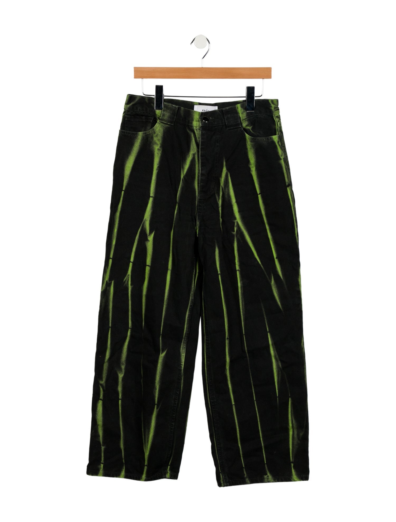 KKCo High-Rise Wide Leg Jeans