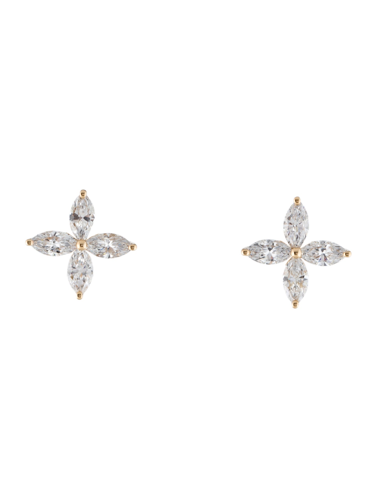 Kai Fine Jewelry 18K 1.65ctw Lab-Grown Diamond Stud Earrings
