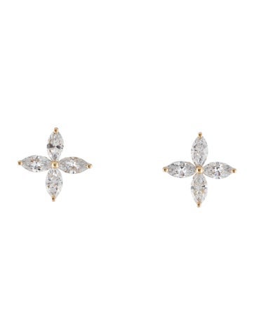 Kai Fine Jewelry Stud 18K 1.65ctw Lab-Grown Diamond Earrings