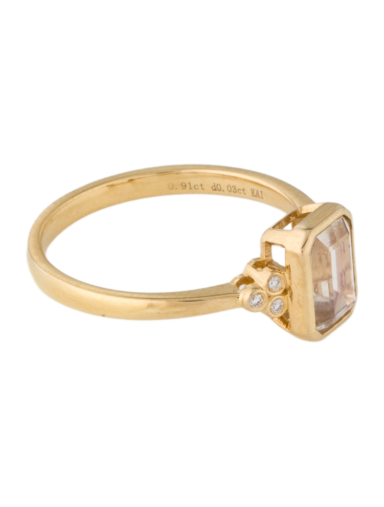 Kai Fine Jewelry 14K Moonstone & Diamond Cocktail Ring