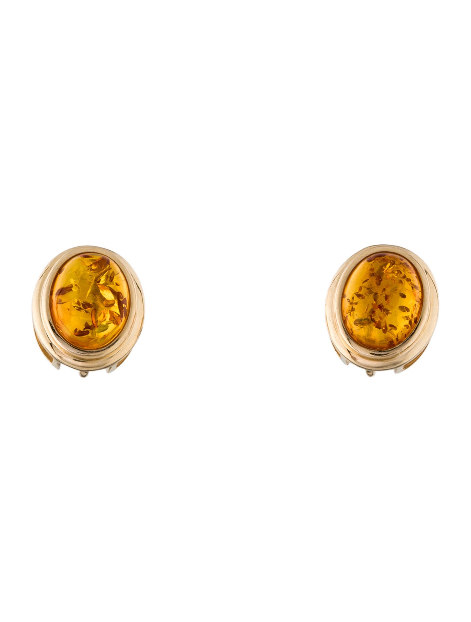 Kai Fine Jewelry 14K Amber Stud Earrings
