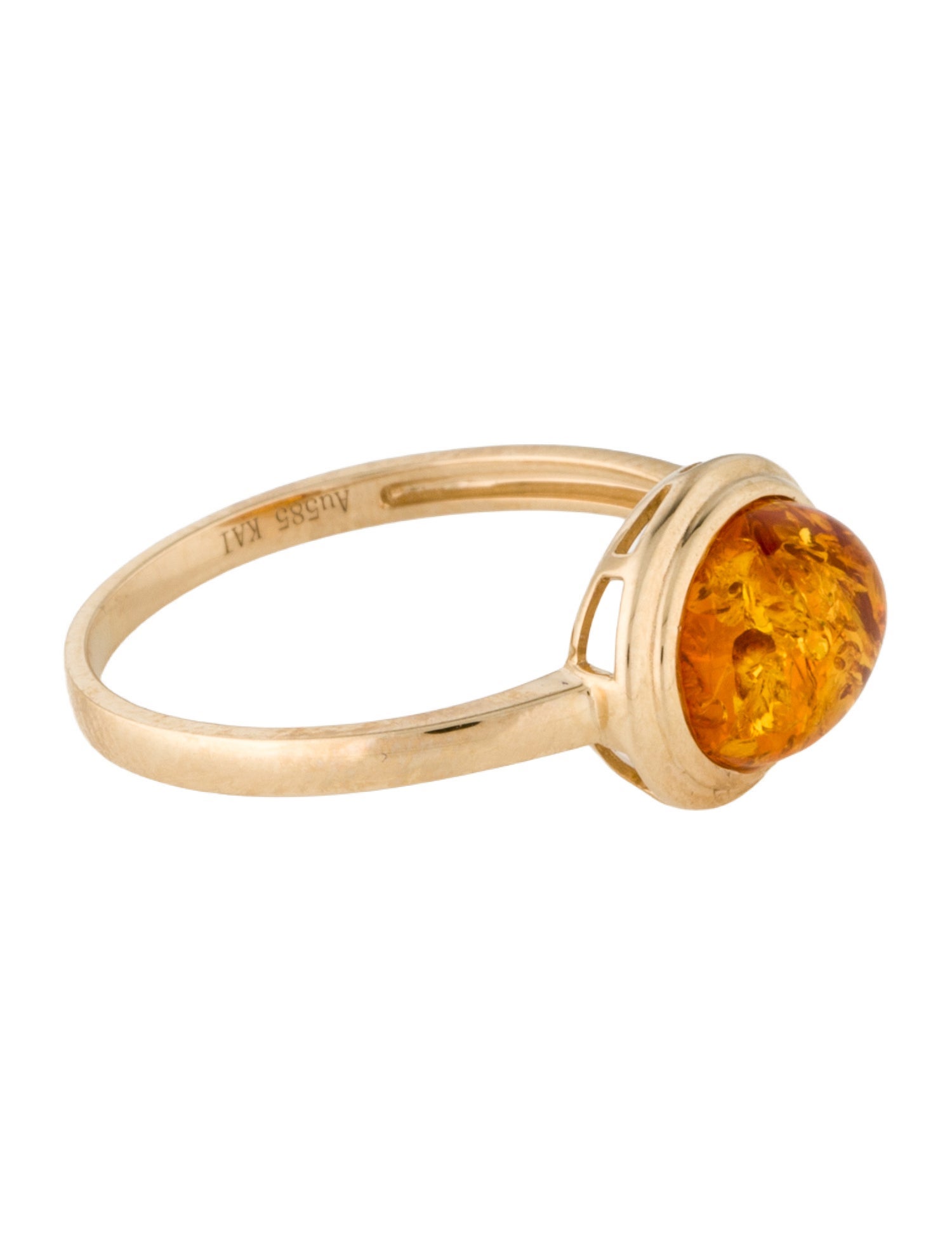 Kai Fine Jewelry 14K Amber Cocktail Ring