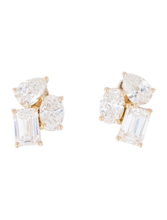 Kai Fine Jewelry 14K 2.80ctw Lab-Grown Stud Earrings