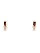 Kai Fine Jewelry 14K Pearl & Garnet Drop Earrings