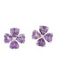 Kai Fine Jewelry 14K Amethyst & Diamond Felicia Stud Earrings
