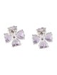 Kai Fine Jewelry 14K Amethyst & Diamond Felicia Stud Earrings
