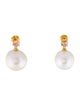 Kai Fine Jewelry 14K Pearl & Amethyst Venus Tears Drop Earrings