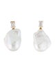 Kai Fine Jewelry 14K Pearl & 1.30ctw Lab-Grown Diamond Drop Earrings