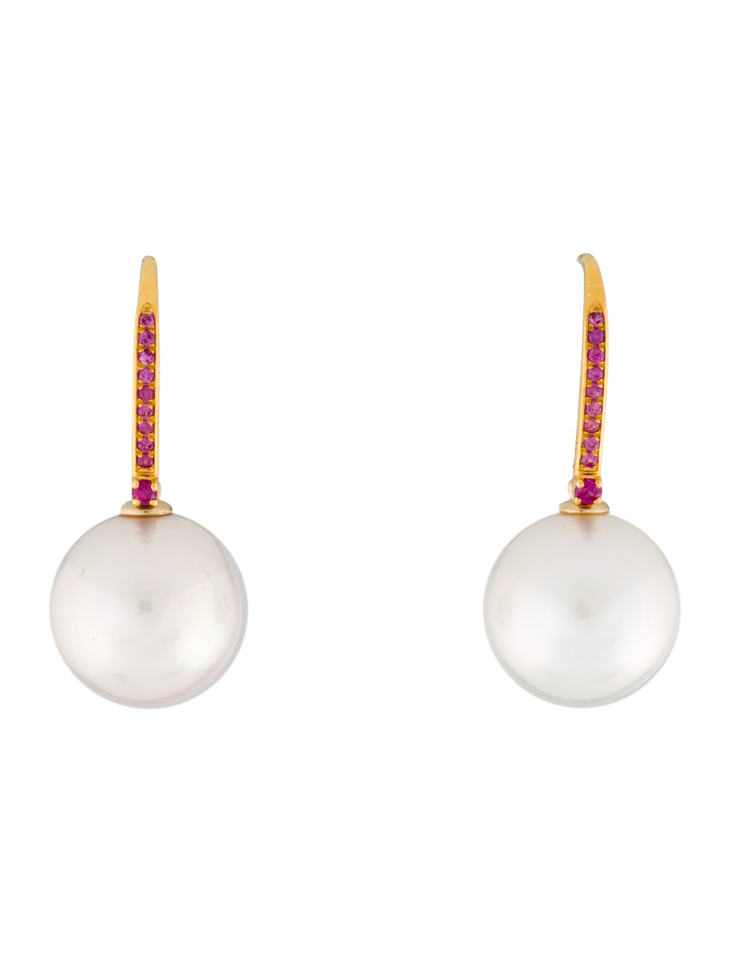 Kai Fine Jewelry 14k Pearl & Sapphire Paradise Convertible Drop Earrings