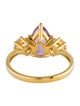 Kai Fine Jewelry 14K 1.80ct Amethyst & Moonstone Labradorite Ring