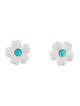 Kai Fine Jewelry 14K Turquoise & Rose Quartz Petal Earrings