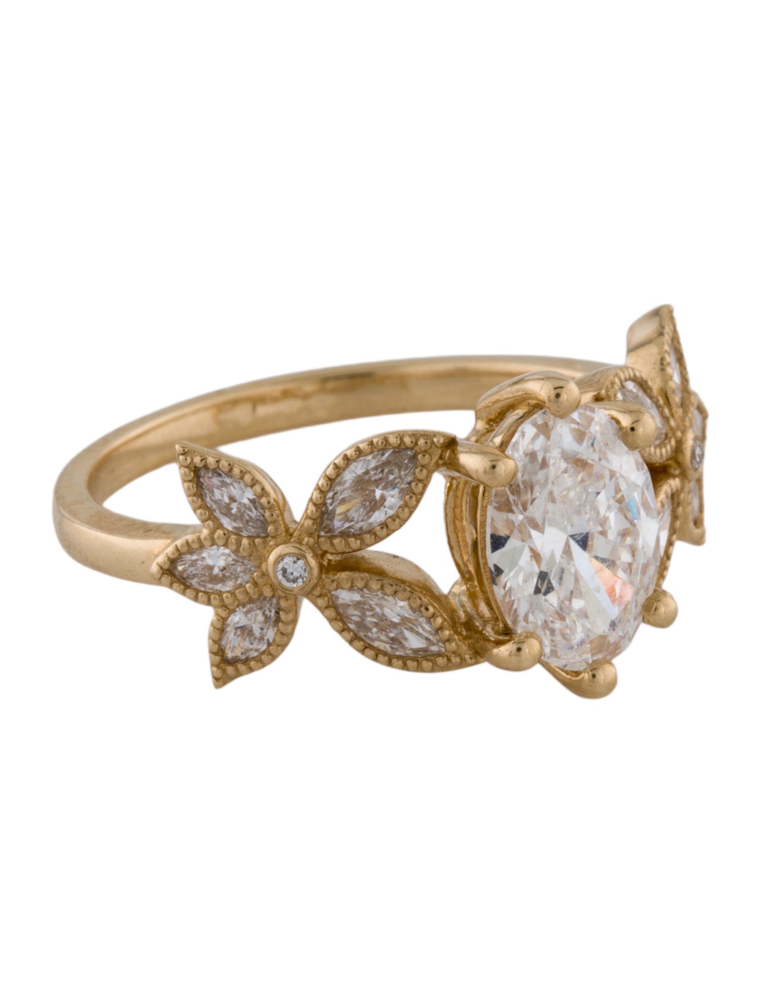 Kai Fine Jewelry 14K 1.00ct Lab-Grown Diamond Vow of Violet Ring