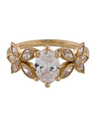 Kai Fine Jewelry 14K 1.00ct Lab-Grown Diamond Vow of Violet Ring