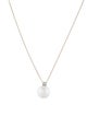 Kai Fine Jewelry 14K Pearl & Aquamarine Venus Tears Convertible Pendant Necklace