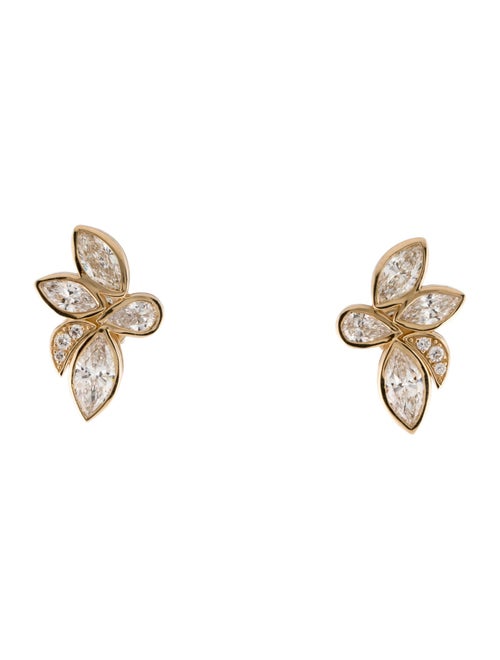 Kai Fine Jewelry 14K 2.25ctw Lab-Grown Diamond Tropical Stud Earrings