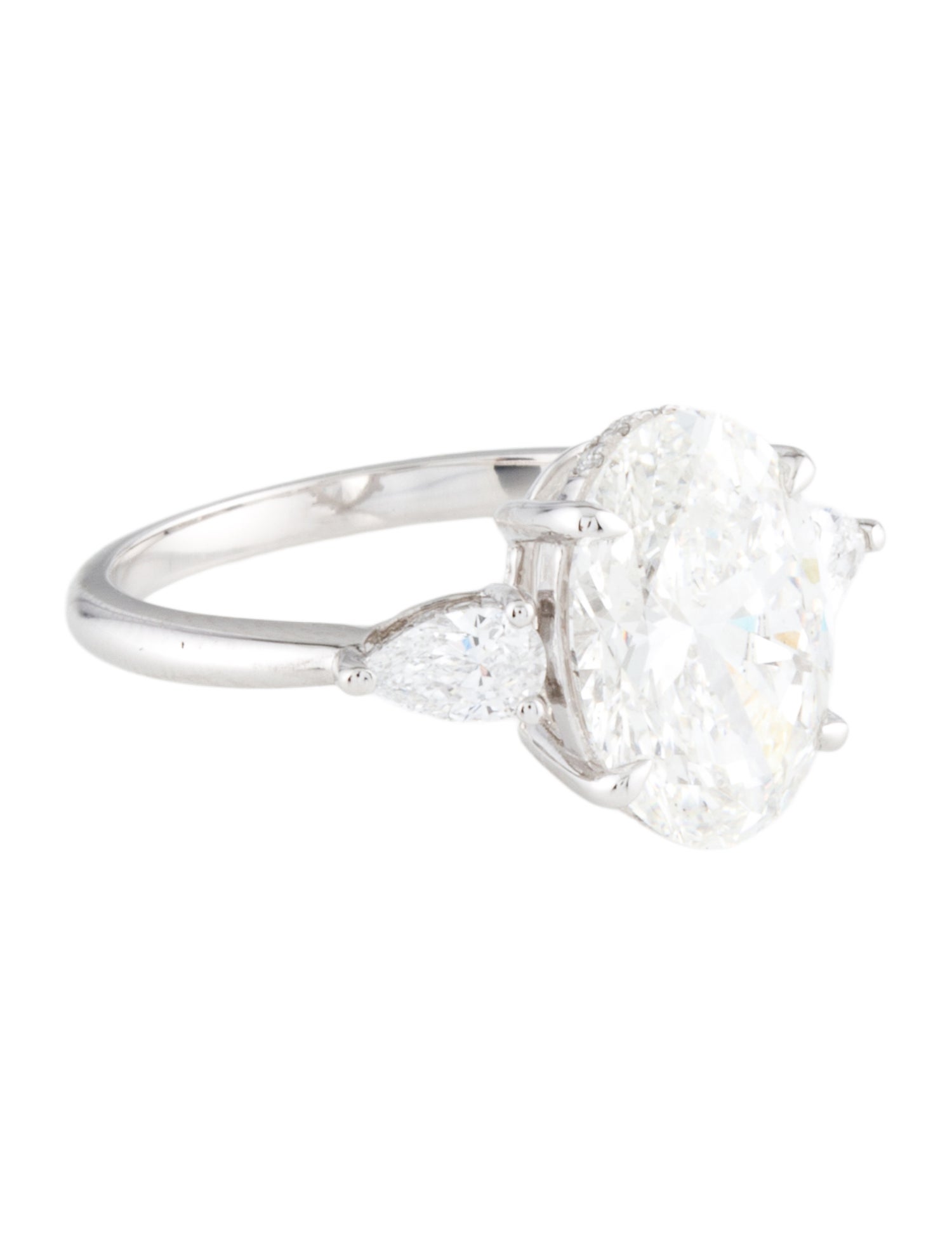 Kai Fine Jewelry 14K 3.05ct Lab-Grown Diamond Engagement Ring