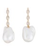 Kai Fine Jewelry 14K Pearl & Lab-Grown Diamond Venus Tears Convertible Drop Earrings
