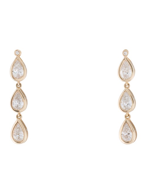 Kai Fine Jewelry 14K Pearl & Lab-Grown Diamond Venus Tears Convertible Drop Earrings