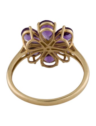 Kai Fine Jewelry 14K Amethyst & Diamond Flora Blossom Ring