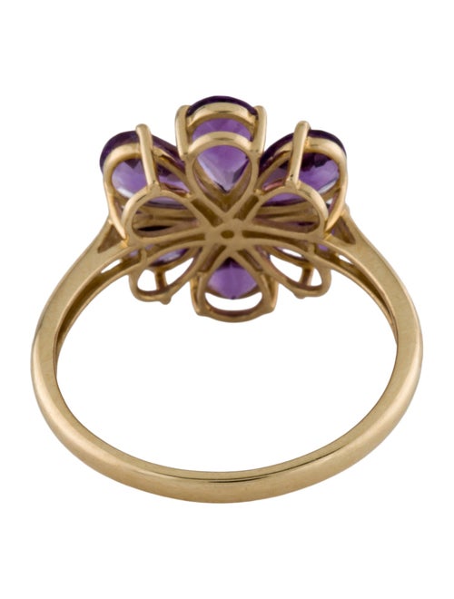 Kai Fine Jewelry 14K Amethyst & Diamond Flora Blossom Ring