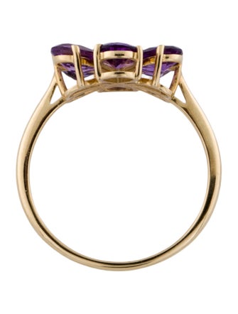 Kai Fine Jewelry 14K Amethyst & Diamond Flora Blossom Ring