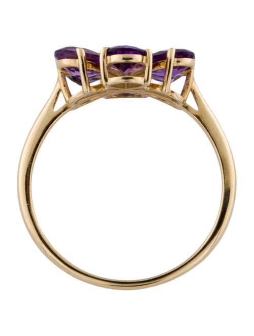 Kai Fine Jewelry 14K Amethyst & Diamond Flora Blossom Ring