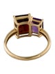 Kai Fine Jewelry 14K Garnet & Amethyst Toi et Moi Ring