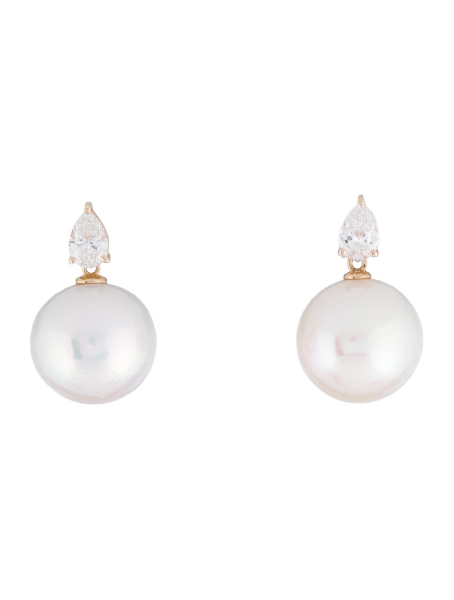 Kai Fine Jewelry 14K Pearl & Lab-Grown Diamond Venus Tears Convertible Drop Earrings