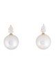 Kai Fine Jewelry 14K Pearl & Lab-Grown Diamond Venus Tears Convertible Drop Earrings
