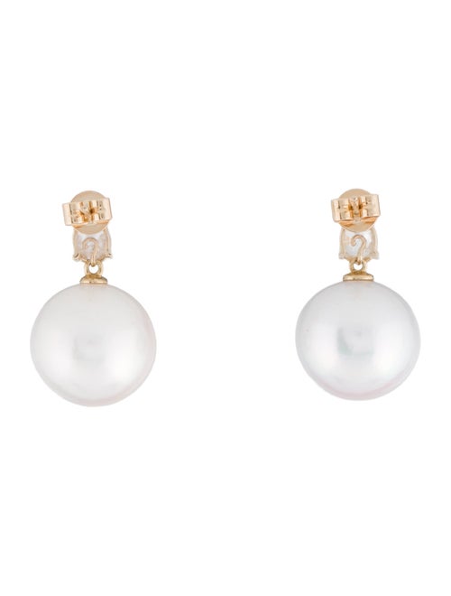 Kai Fine Jewelry 14K Pearl & Lab-Grown Diamond Venus Tears Convertible Drop Earrings