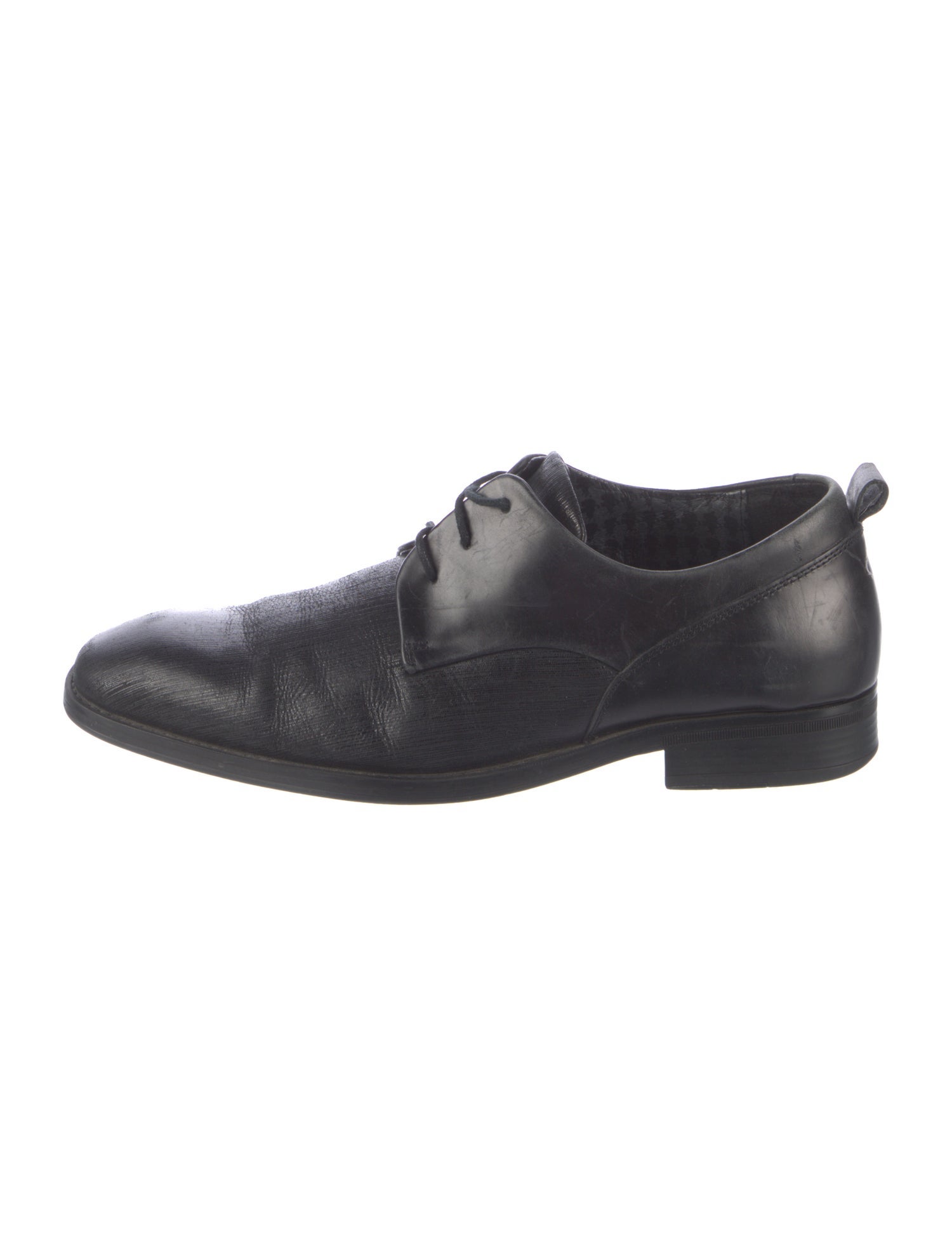 Karl by Karl Lagerfeld Leather Derby Shoes