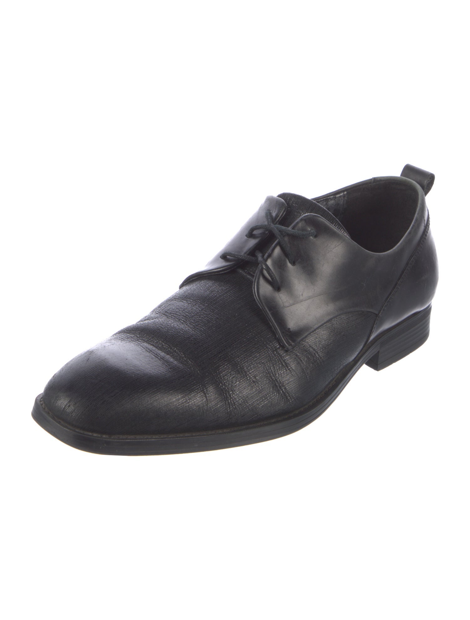Karl by Karl Lagerfeld Leather Derby Shoes